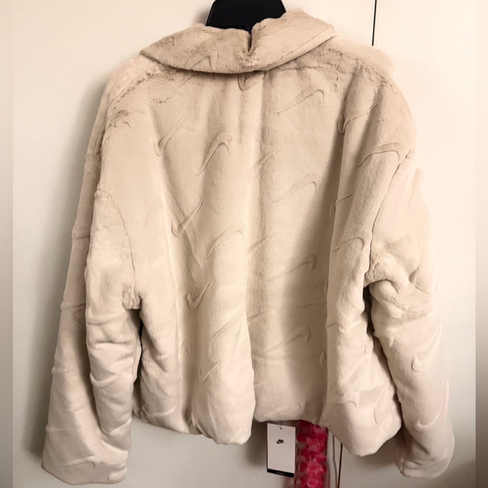 Nordstrom Women's Cream Teddy Jacket - Picture 3 of 6